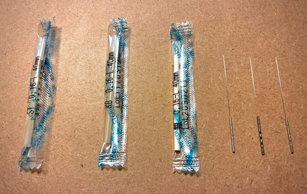 ディスポーザブル鍼（使い捨て）